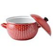 Kép 2/4 - Pöttyös edény fedővel 2.2 liter(16cm)
