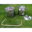 Kép 5/21 - Pálinkafőző réz és inox 17 literes