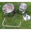 Kép 3/21 - Pálinkafőző réz és inox 17 literes