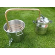 Kép 14/21 - Pálinkafőző réz és inox 17 literes