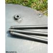 Vas hússütő tárcsa rövid lábbal 50 cm Vas hússütő tárcsa rövid lábbal 50 cm