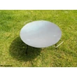 Kép 2/5 - Vas hússütő tárcsa rövid lábbal 44 cm