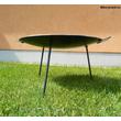 Vas hússütő tárcsa rövid lábbal 44 cm Vas hússütő tárcsa rövid lábbal 44 cm