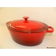 Kép 6/10 - Zománcozott öntöttvas kacsasütő 32cm/ 6.2liter