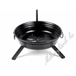 Kép 4/5 - Fekete tűzteres állvány + 45cm hússütő tárcsa (magyar termék)