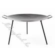 Kép 1/5 - Vas hússütő tárcsa rövid lábbal 44 cm