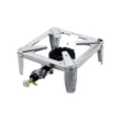 Kép 2/2 - Inox gázzsámoly 40.5cm x 40.5cm