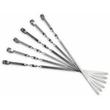 Fém saslik pálca 58 cm 6 darab Fém saslik pálca 58 cm 6 darab