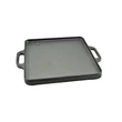 Kép 2/2 - Kétoldalú öntöttvas grill lap 50cmx42cm
