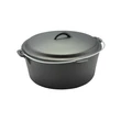 Kép 3/4 - Öntöttvas bogrács-lábas+fedő 7.2 liter