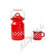 Kép 3/3 - Pöttyös tejeskanna 2 liter + bögre 0.25 liter