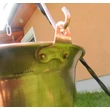 Kép 8/9 - Vörösréz Bogrács 6 liter
