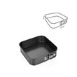 Kép 2/2 - Tescoma kocka bevonatos tortaforma 24cm