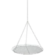 Kép 2/5 - Fekete tűzteres állvány + grillrács 50 cm