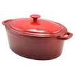 Kép 1/10 - Zománcozott öntöttvas kacsasütő 32cm/ 6.2liter