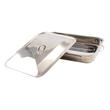 Rozsdamentes tepsi fedővel 42x31x6.3cm Rozsdamentes tepsi fedővel 42x31x6.3cm