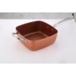 Kép 14/15 - Copper Steel Pro szögletes serpenyő-pároló-sütőtál