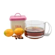Kép 1/2 - Üveg tea-kávékiöntő 1200 ml