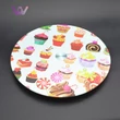 Kép 3/7 - Tortatál üveg forgótál 25 cm (2.osztály)