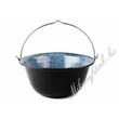 Kép 3/6 - 30literes zománcozott bogrács+40cm lángőr szett(4részes)