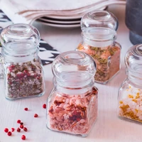 Üveg AROMI fűszertartó 120ml 6 darab