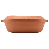 Agyag natúr római tál 5 literes