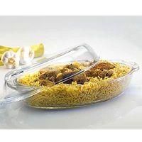 BORCAM sütőtál fedővel 4.15 liter(2.25+1.9L)