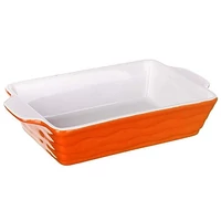 Orange kerámia sütőtál 24 cm x 15 cm