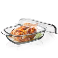 Caseo üveg sütőtál fedővel 5.7 liter