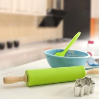 Szilikonos bambusz sodró 40 cm(választható szín)