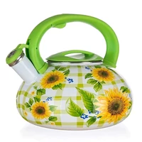 Napraforgó zománc teáskanna 3 liter