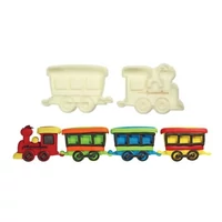 Vasút fondant szett 2 darab