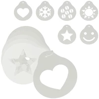 Cappuccino díszítő sablon 6 darab