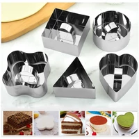 Ételformázó 4+4 db (kocka,háromszög,hétszög,kocka)