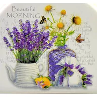 Levendula fakanáltartó 23 cm