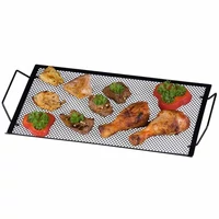 Tapadásmentes füles grillrács 40x22cm
