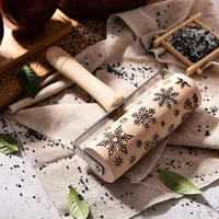 Nyeles hópehely mintás sodrófa