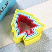 Karácsonyfa sütikiszúró szett 5 részes