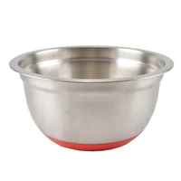 Szilikontalpas rozsdamentes keverőtál 24 cm