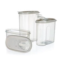 Műanyag doboz készlet 1,2l, 1,75l, 2,4l