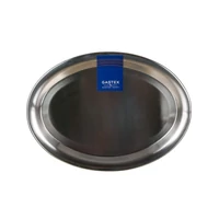 Rozsdamentes ovális tálca 19 cm