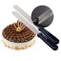 Rozsdamentes egyenes spatula 42 cm