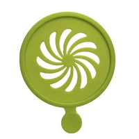 Szilikon stencil örvény