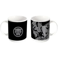 Fekete párduc porcelánbögre 350 ml