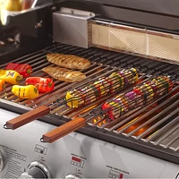 Grillező kosár saslik