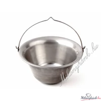 Rozsdamentes bogrács (1.2mm) 3 liter