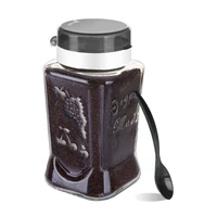 Fűszertartó üveg, kanállal 850 ml