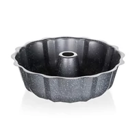 Gránit grey kuglóf sütőforma 27 cm