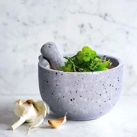 Kerámiamozsár + törő (0.5kg)