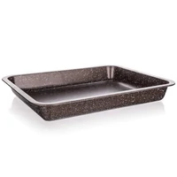 Gránit brown tepsi 36.5 x 27 cm